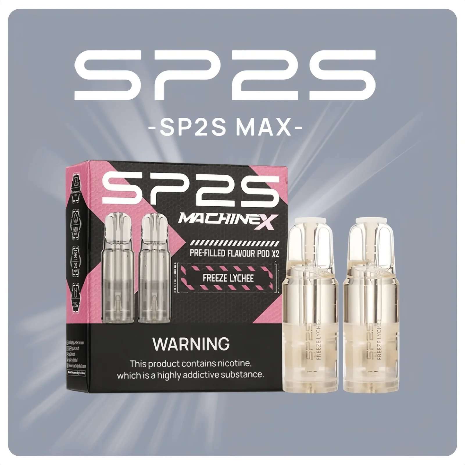 SP2S MAX煙彈2入裝｜適配SP2S MAX主機｜多口味現貨